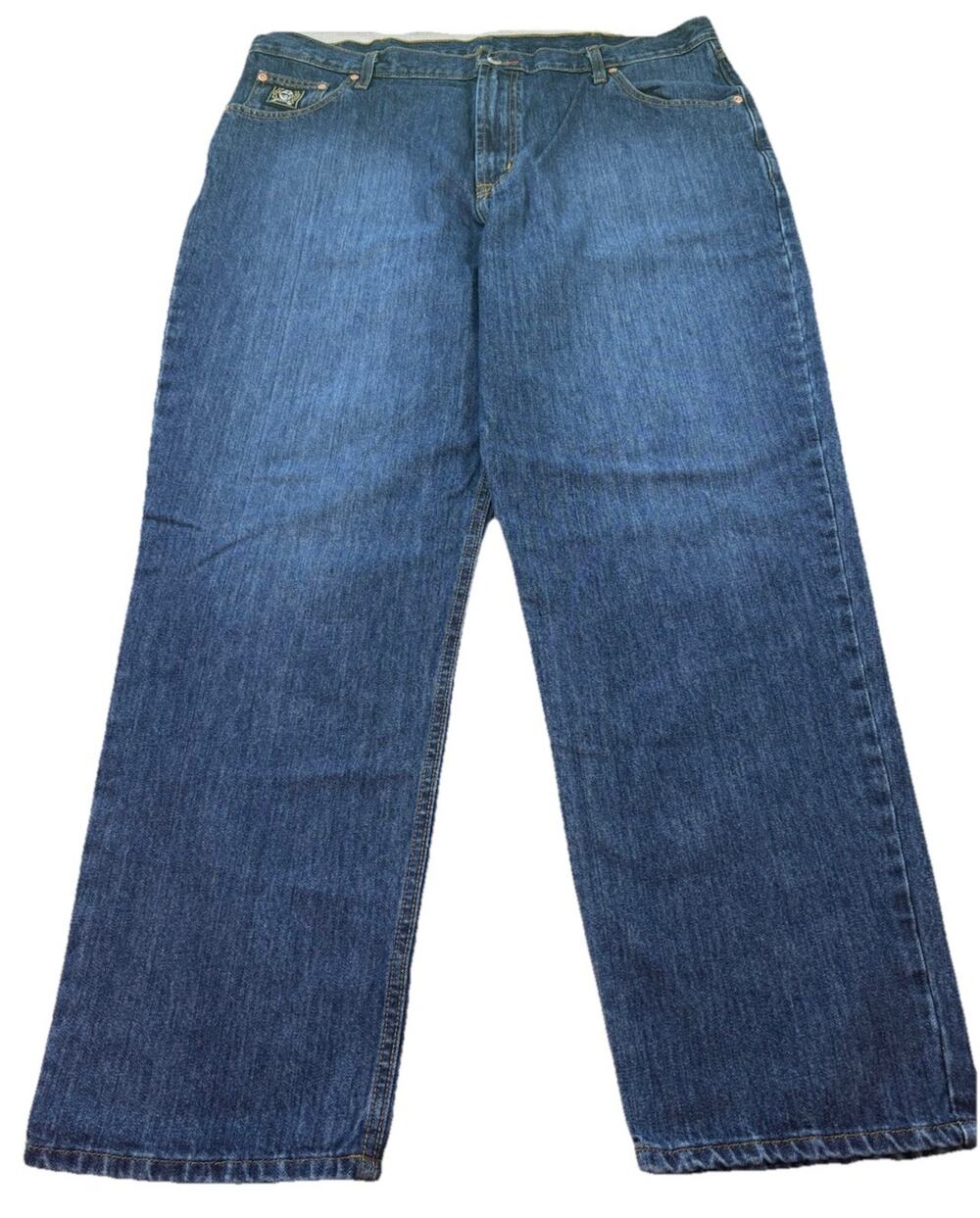 Cinch Men’s Black Label Western Jeans Dark Wash Cowboy Rodeo Size 40x32